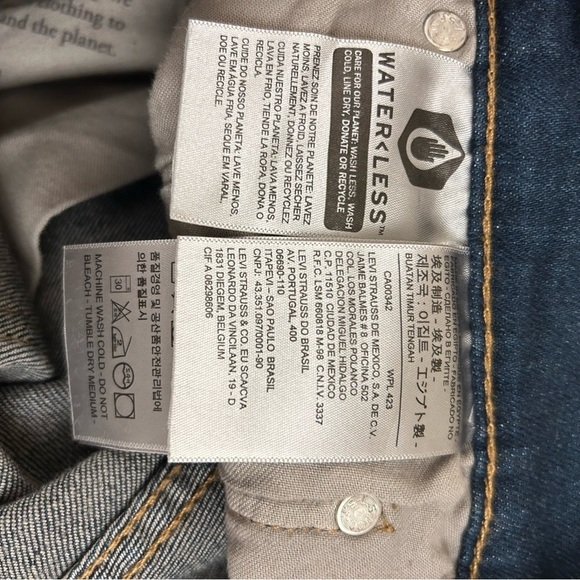 Levi’s 505 REGULAR FIT MEN'S Straight Leg Stretch JEANS in Roth Size 29*30 - Picture 15 of 16